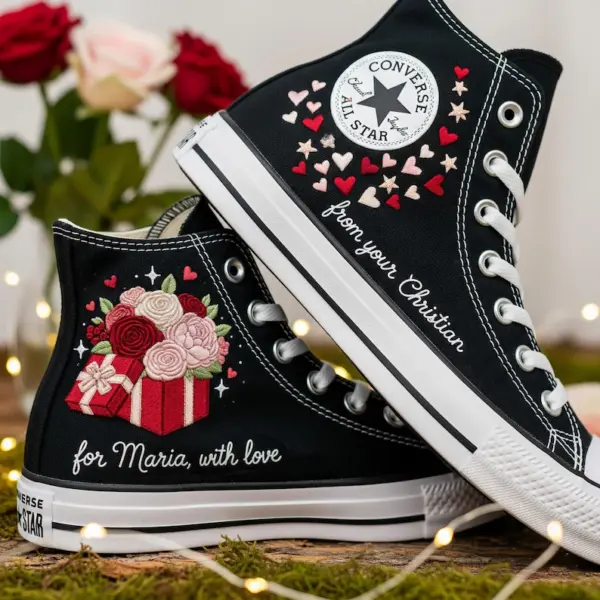 Customized canvas shoes for her
