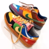 Custom Super Mario Bros Themed Nike Dunk Low - Hand-Painted Nintendo Characters Sneakers