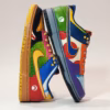 Custom Super Mario Bros Themed Nike Dunk Low - Hand-Painted Nintendo Characters Sneakers