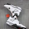 Jordan 4 Air Jordan 4 Retro “White Cement” Black Grey Basketball & Streetwear Sneakers