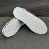 5 Dolce & Gabbana Graffiti Patch White Leather Sneakers, Italy-Made Street Style Casual Shoes