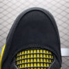 6 Air Jordan 4 Retro Thunder Black & Yellow Sneakers - Classic Basketball & Streetwear Shoes