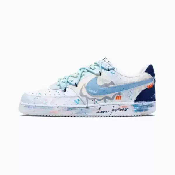 O1CN01E4m2tl1sYNal0WIXs_!!2218932905778.png_q50.jpg_ Custom Pastel Pink & Blue Air Force 1 - Hand-Painted Watercolor Graffiti Sneakers