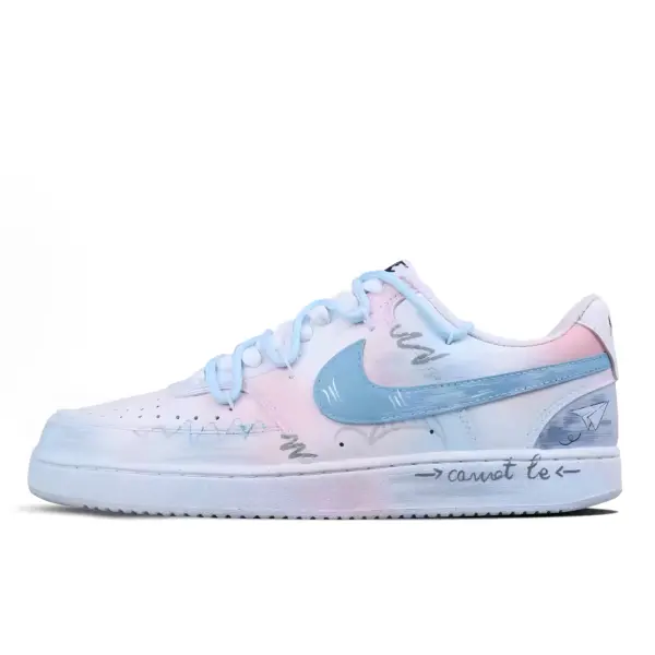O1CN01LwSgtp1sYNakSNOq5_!!2218932905778.jpg_ Custom Pastel Pink & Blue Air Force 1 - Hand-Painted Watercolor Graffiti Sneakers