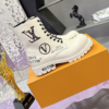 ScreenShot_2026-06-02_020826_103 Louis Vuitton White Logo Print Combat Boots - Luxury Streetwear Ankle Boots
