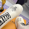 ScreenShot_2026-06-02_020901_854 Louis Vuitton White Logo Print Combat Boots - Luxury Streetwear Ankle Boots