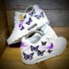 il_1140xN.5484612247_ga4f Custom Nike Air Max 90 White Sneakers with Hand-Painted Purple Butterflies