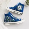 il_794xN.8133064239_2ib9 Custom Blue Converse High Tops with Hand-Embroidered Daisies and Wildflowers