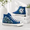il_794xN.8133065453_a7j6 Custom Blue Converse High Tops with Hand-Embroidered Daisies and Wildflowers